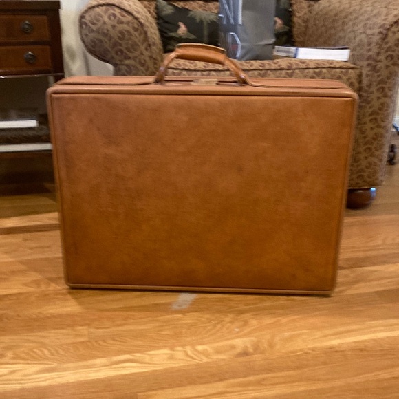 Borsa Hartmann Wings In Pelle Cognac Vintage – Nuova Made In USA